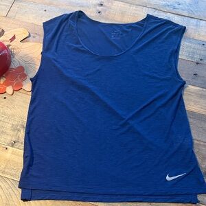 Nike Women's Dri-Fit Blue Tank Top